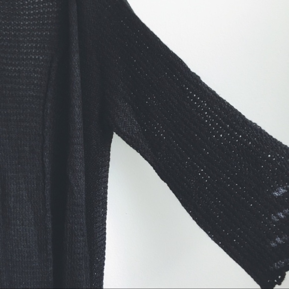 🏷BOGO-NWT Black Oversized Open-front cardigan - Picture 7 of 8